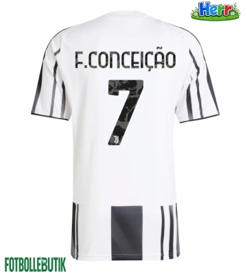 Juventus Francisco Conceicao #7 Hemmatröja 2025-26 Kortärmad
